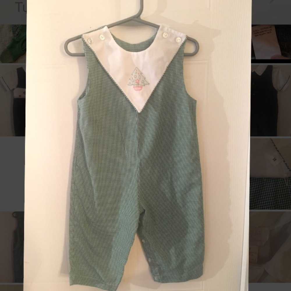 18M Auraluz long tailed Christmas romper